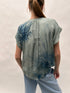 Rabens Saloner Jolin carthweel blouse ocean combo